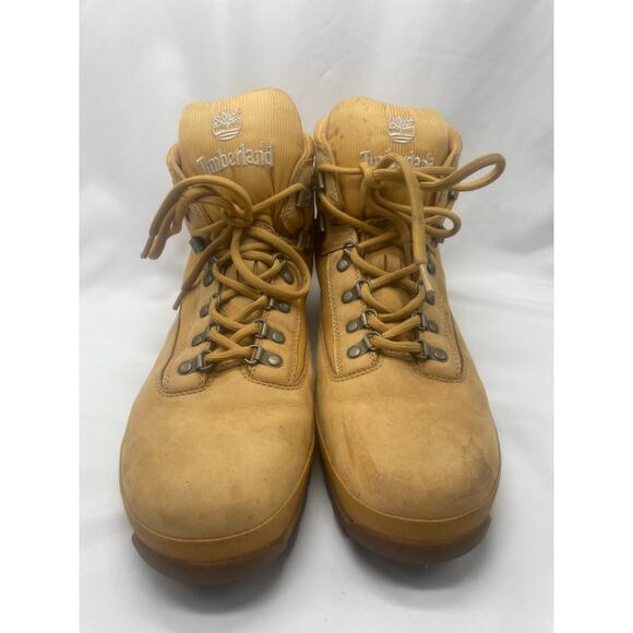 Timberland Men's Euro Hiker Boots Wheat 91566 Sz 15 - Picture 5 of 10